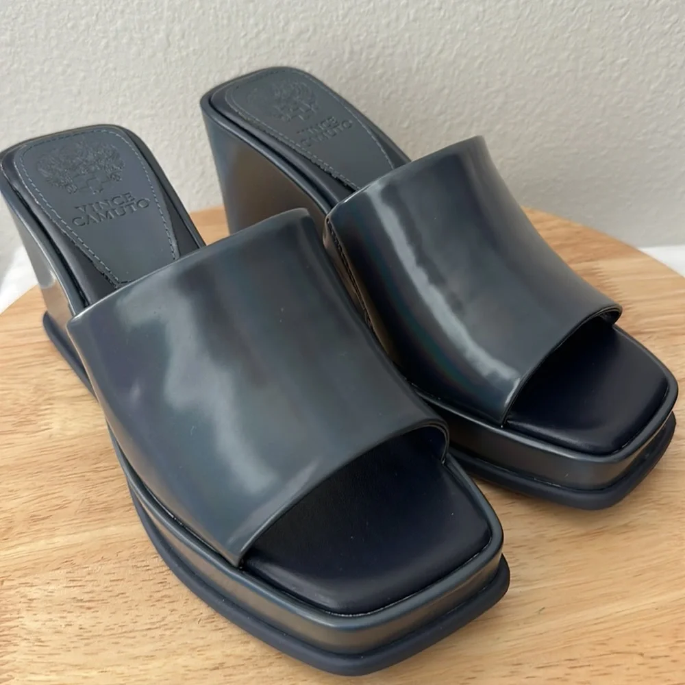 Vince Camuto Platform Slide Sandals - Falivda